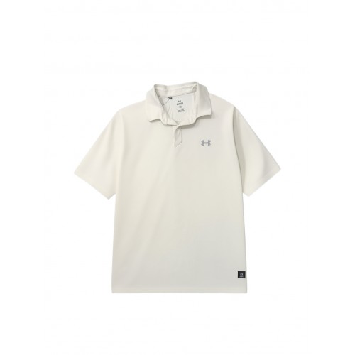 Under Armour Λευκή Polo Μπλούζα Performance
